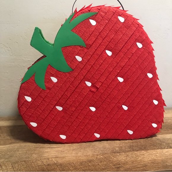 Strawberry Pinata | Berry First Birthday | Sweet One - Picture 1 of 5